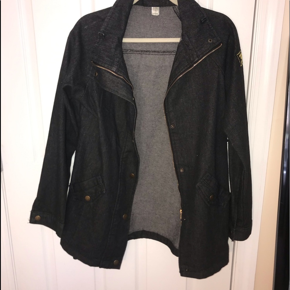 Black Denim Jacket